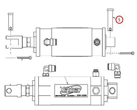 2529-511 Cylinder Cap Pin (7/16 x 1 5/8") – New Ag Supply
