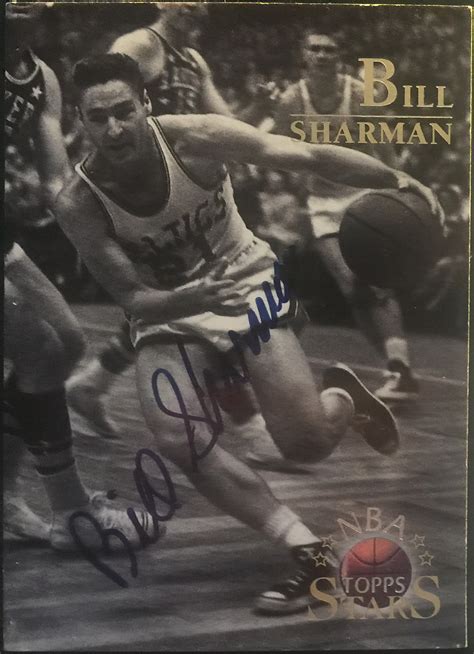 The NBA 50: Bill Sharman | Signed: To Ken