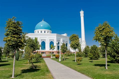 Uzbekistan Capital Tashkent City Park Stock Image - Image of ...