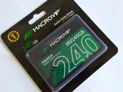 Hd Ssd Macrovip 240gb SSD Magazine Luiza