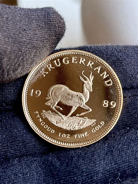 Krugerrand GRC Proof 1989 1oz Gold RareCoin