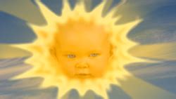 Teletubbies Sun Baby - hakwehs