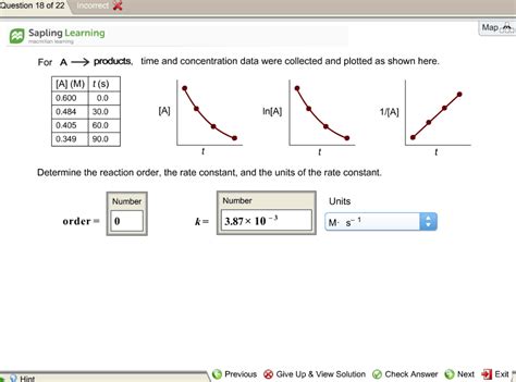 OneClass Question 18 Of 22 Incorrect Map Sapling Learning Macmillan