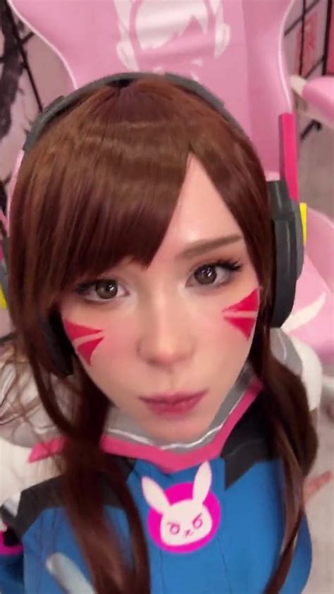 Girl Cosplay D Va From Overwatch And Sucks Dick Till Facial Fapcat