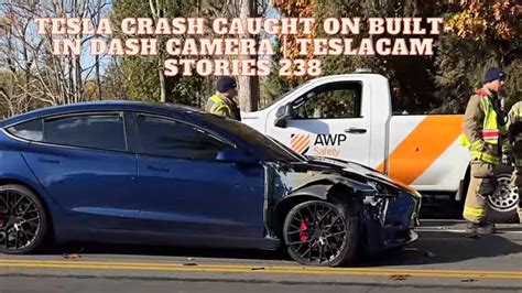 Tesla Crash Caught On Built In Dash Camera One News Page Video