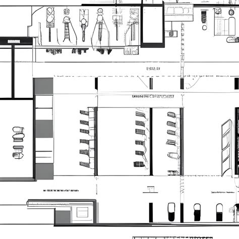 Automobile Workshop Floor Plans · Creative Fabrica