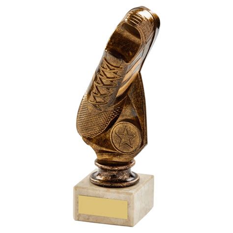 Football Boot Ball Trophy 18cms Trophies By OnlineTrophies