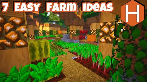 Minecraft Farm Design