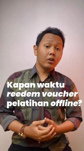 CARA REDEEM VOUCHER PELATIHAN OFFLINE YouTube