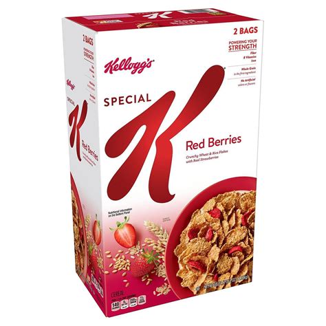 Kellogg S Special K Fiber Rich Red Berries Breakfast Cereal No High