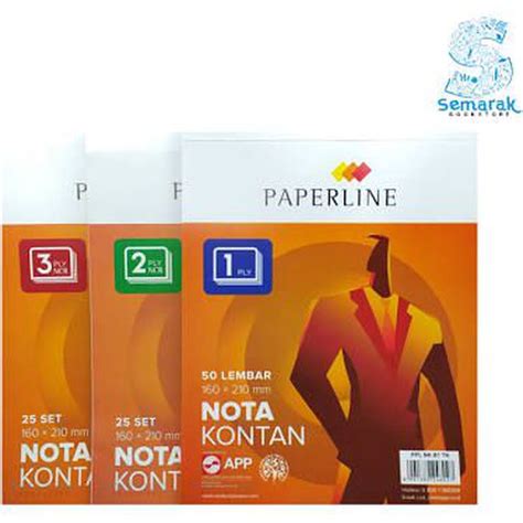 Nota Kontan Paperline Uk Besar 2ply