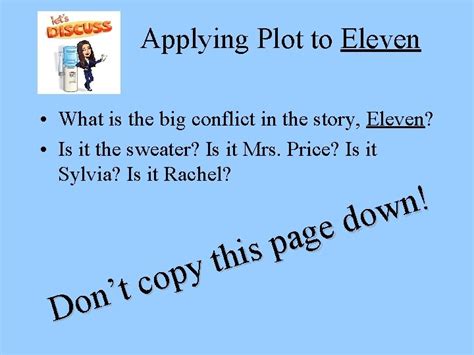 Eleven Short Story Plot Diagram