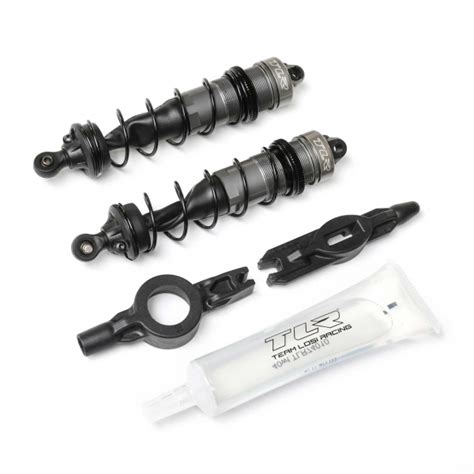 Team Losi Racing Front Shock Set 110mm Assembled 2 8X Z TLR243048