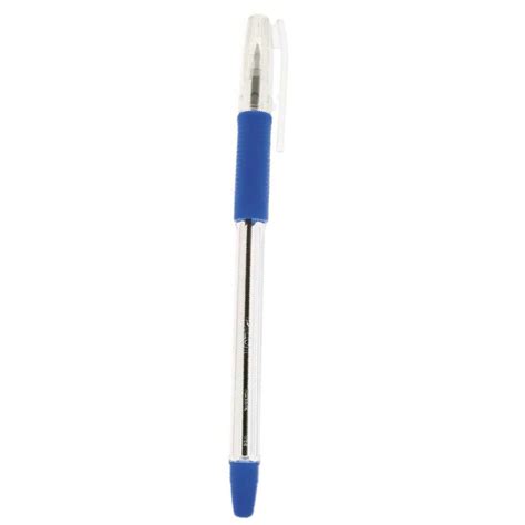 Caneta Esferográfica Pilot Bps Grip 0 7 Fina Azul C 12 Unidades