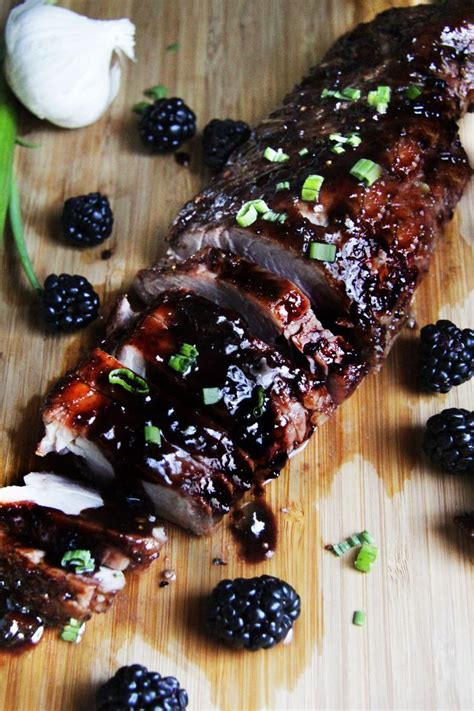 Blackberry Hoisin Ginger Pork Tenderloin Carlsbad Cravings Tenderloin Recipes Ginger Pork