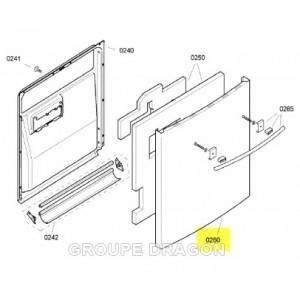 Habillage Porte Lave Vaisselle Encastrable Whirlpool