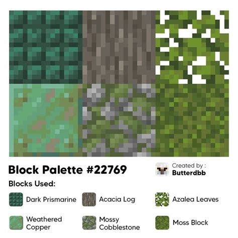 The Block Palette Is Designed To Be Used In Different Colors And