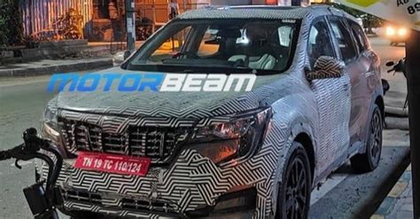 Mahindra Xuv E8 Xuv700 Ev Spotted Testing