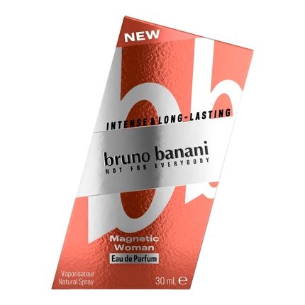 bruno banani Magnetic Woman парфюмированная вода Amber Gourmand для