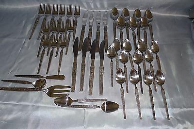 Riviera Japan Stainless Steel Flatware Cordova Pc Set Ebay