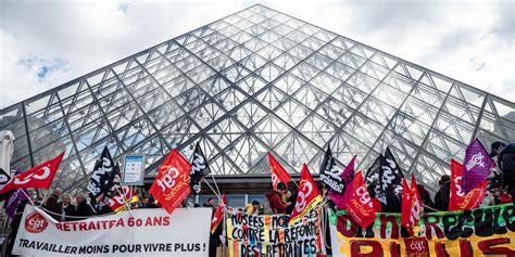 R Forme Des Retraites Le Mus E Du Louvre Bloqu Par Des Salari S En Gr Ve