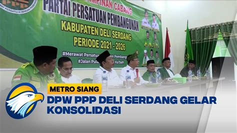 Jelang Pemilu Dpw Ppp Deli Serdang Gelar Konsolidasi Youtube