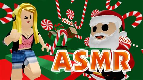 ROBLOX ASMR Christmas Easy Parkour Obby But It S Very RELAXING YouTube