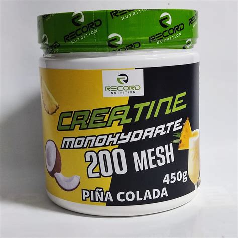 Creatina Monohidrato 200 Mesh 450gr Lolypop Record Nutrition