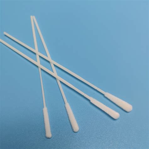 Cm Nylon Flocked Disposable Sterile Swab With Abs Stick