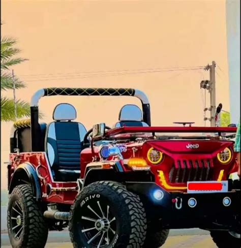 modified open jeep fully loaded  advanced features  brothers