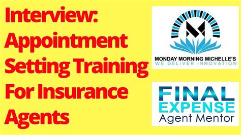 Appointment Setting Training For Insurance Agents Interview Youtube