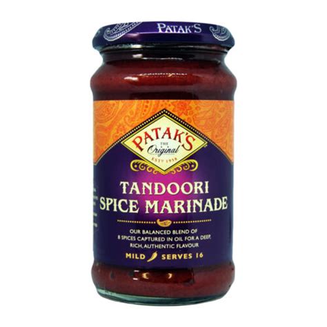 2 X Pataks Mild Tandoori Spice Marinade Curry Paste Ebay