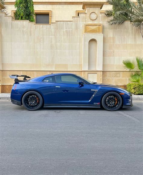 nissan gt   blue advan rs  wheel front