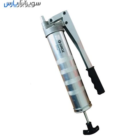 خرید و قیمت گریس پمپ دستی گروز کروم دو پیستونه مدل G2 Cp ا Groz Lever Grease Gun G2 Cp ترب