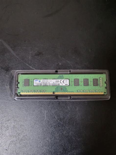 Samsung 4GB 1600 MHz DDR3 Ram Computers Tech Parts Accessories