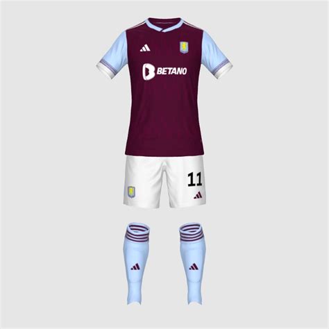 Aston Villa Adidas Concept 2425 Fifa 23 Kit Creator Showcase