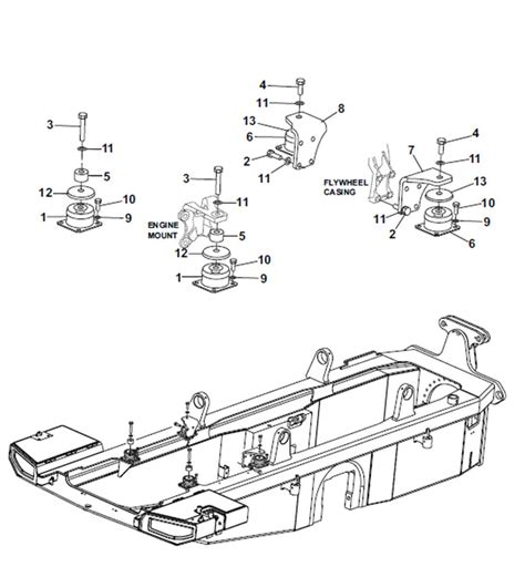 Support Moteur Montage 9902876 Cuoq Forest Diffusion