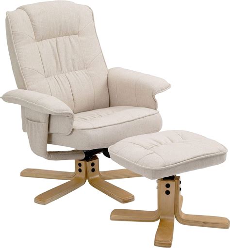 Idimex Fauteuil De Relaxation Charly Avec Repose Pieds Pouf Si Ge