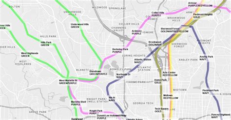 Atlanta Metro Scribble Maps