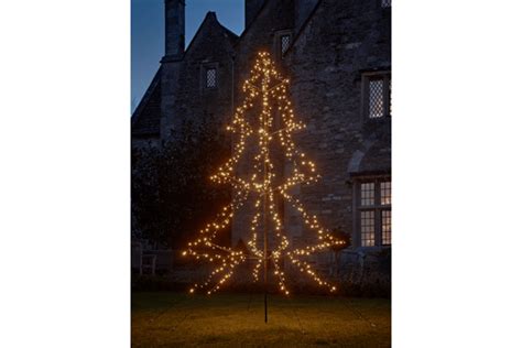 Cox And Cox Outdoor Light Up Tiered Tree 3m Rrp £19500 Magical And