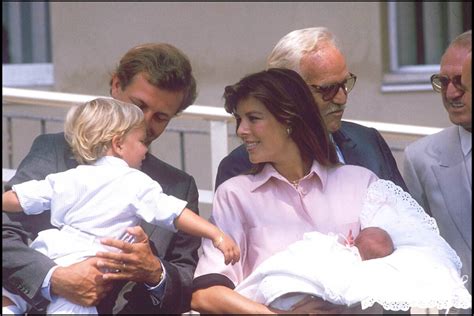 Photo La Princesse Caroline De Monaco Et Stefano Casiraghi Quittant