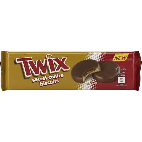 Twix Secret Centre Biscuits 132g Woolworths