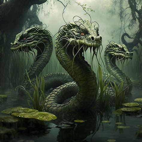 legend  hydra mythical creature  greek mythology fringe