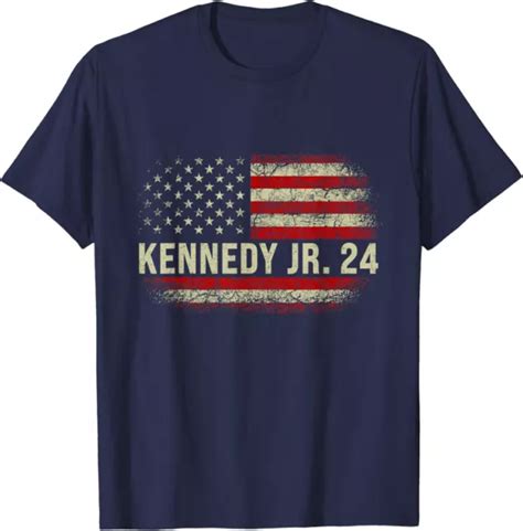 Robert F Kennedy Jr For Elections 2024 Usa Flag Unisex T Shirt Eur 20