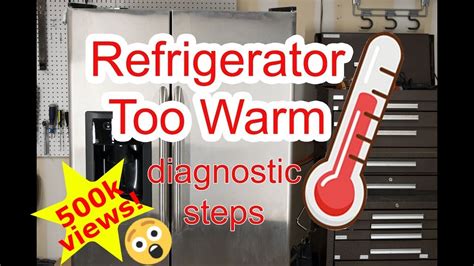 Refrigerator Too Warm Diagnostic Steps Youtube