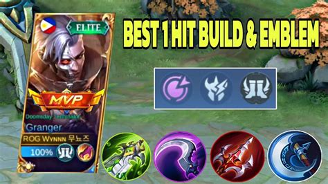 Granger Best Hit Build Emblem Try This Build Granger