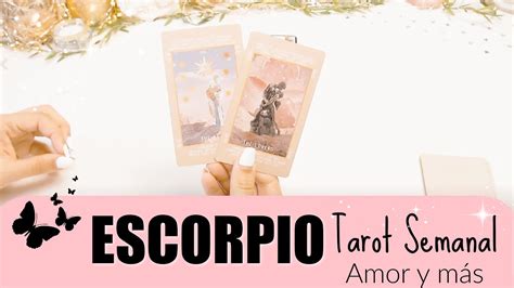 ⭐️escorpio ♏️maravilloso Lo Que Viene Para Ti Una Gran DecisiÓn Esta Cerca⏰tarot Semanal Amor Y