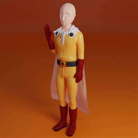 Stl File Saitama One Punch Man 👊・design To Download And 3d Print・cults