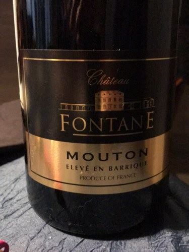 Château Fontane Mouton Vivino US