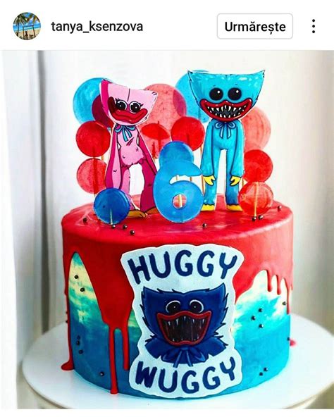 Poppy Playtime Huggy Wuggy Birthday Cakes